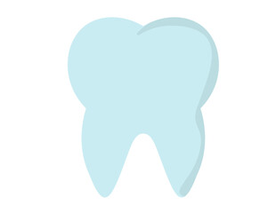 健康な歯。歯医者。アイコン。ベクターイラスト