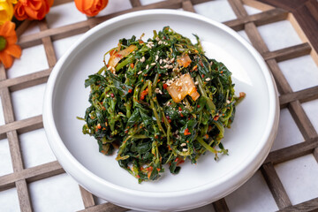 Korean food side dish - Seasoned Pigweed
