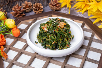 Korean food side dish - Seasoned Pigweed