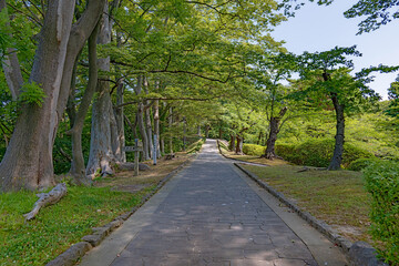 秋田 久保田城 多門長屋跡