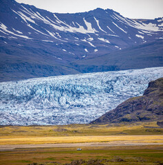 On the way to glacier Kverkfjöll, Iceland