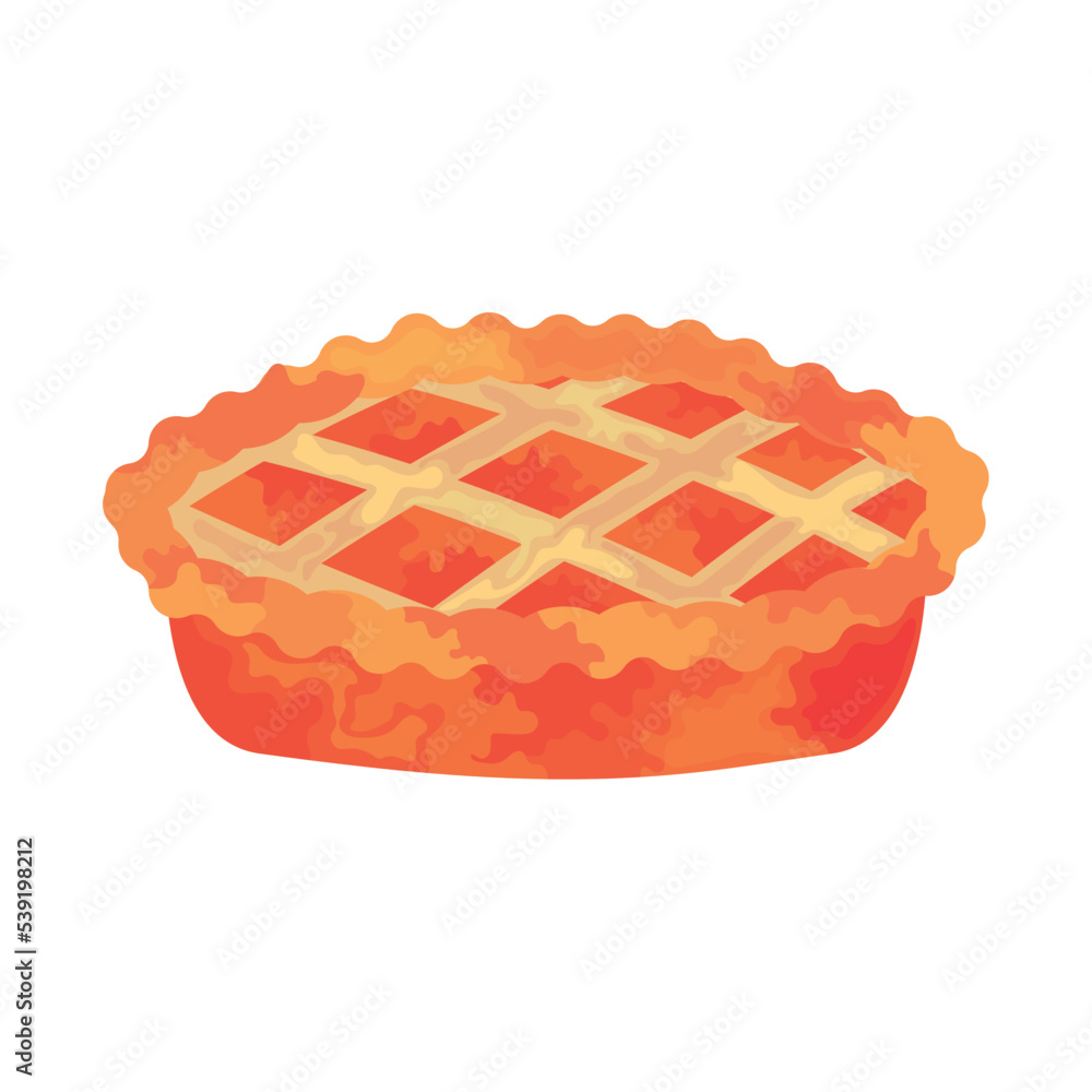 Poster apple pie icon