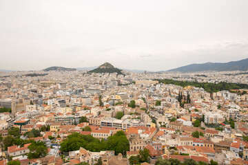 Fototapeta na wymiar Athens city scene, Greece