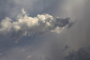 Fototapeta na wymiar monochrome grey cloud