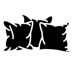 Fototapeta premium pillow icon