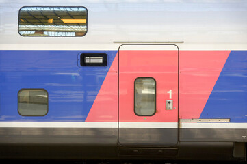 TGV im Bahnhof Marseille-Saint-Charles, Marseille, Département Bouches-du-Rhône, Region...