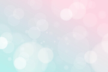 Abstract Background Beautiful Double Bokeh Light Blurred Glowing Pastel Effect Gradient.