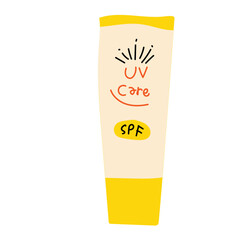 sunscreen uv care body lotion