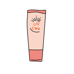 sunscreen uv care body lotion