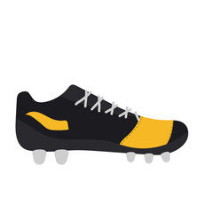 soccer sport shoes illustration