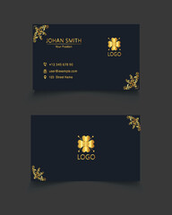 Professional Luxury  Business Card Template Set of cards