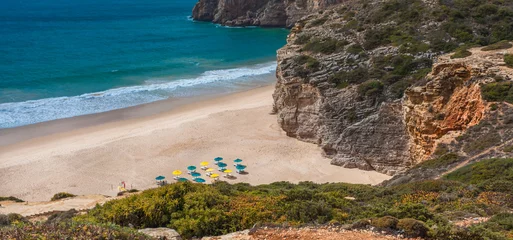 Selbstklebende Fototapete Strand Bolonia, Tarifa, Spanien Weiße Strände Südeuropas, Spaniens und Portugals