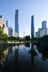 Fototapeta na wymiar Beautiful view of Guangzhou.