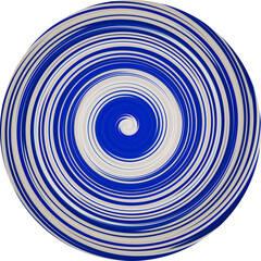 twist, spirat white blue background