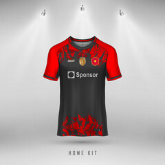 Sports shirt design ready to print - Football shirt for sublimation