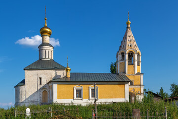 Fototapeta na wymiar Church of the Nativity of the Blessed Virgin, Gorodnya, Russia