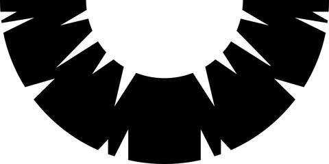 pineapple vector design illustration isolated on transparent background