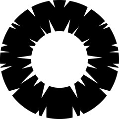 pineapple vector design illustration isolated on transparent background