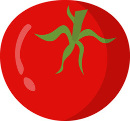 tomato vector design illustration isolated on transparent background