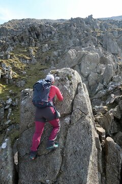 Scotland, Snowdonia. Hiking and climbing ridges through the wilderness during Spring time. Some days are sunny some days are rainy, but all of them are an adventure

