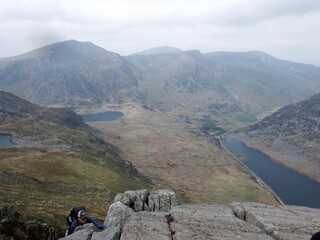 Scotland, Snowdonia. Hiking and climbing ridges through the wilderness during Spring time. Some days are sunny some days are rainy, but all of them are an adventure
