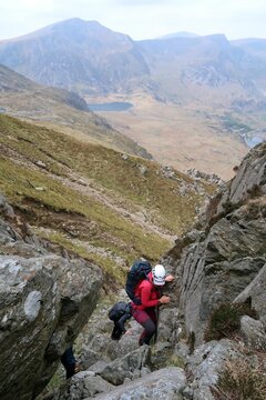 Scotland, Snowdonia. Hiking and climbing ridges through the wilderness during Spring time. Some days are sunny some days are rainy, but all of them are an adventure
