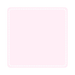 Różowa kwadratowa ramka 