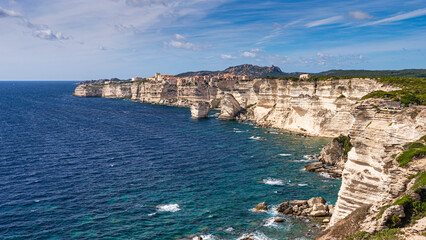 Cliffs of Bonifacio, Corsica, France