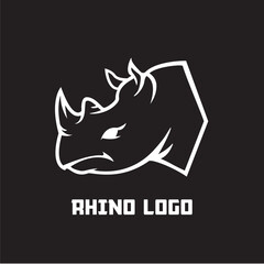 Rhino sport logo vector icon image