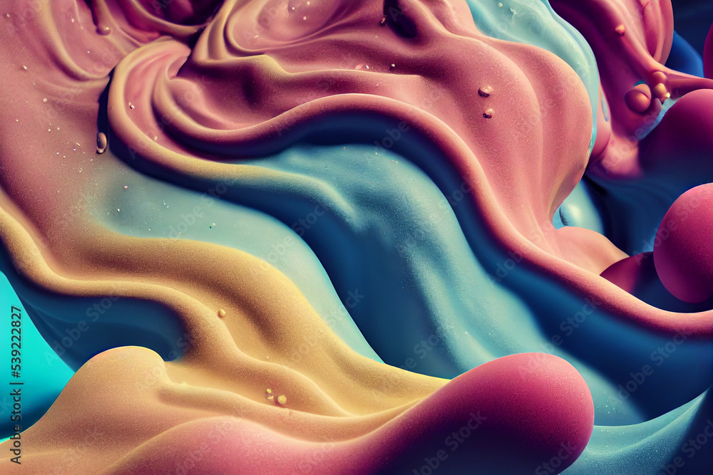 Poster super resolution texture colorful background. paint rexin on multiple colors, copy space banner