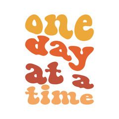 One day at a time