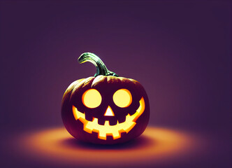 Perfect halloween pumpkin