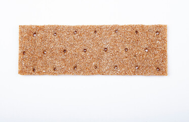 image of dry brown bread background 