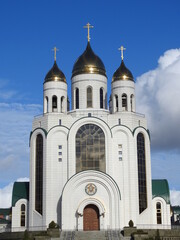 church of the savior in kaliningrad, russia