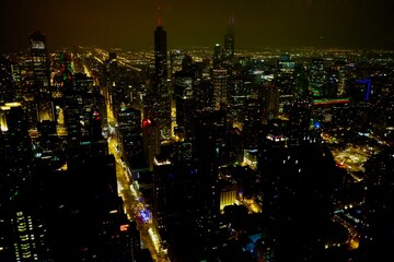 Wunderschöne Aussicht in Chicago Amerika 