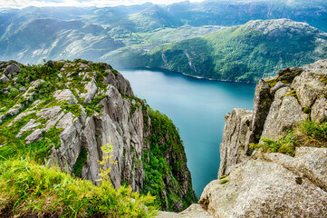 Preikestolen Norwegen - Wandertour