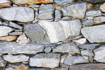 Stones and Bricks in a Wall