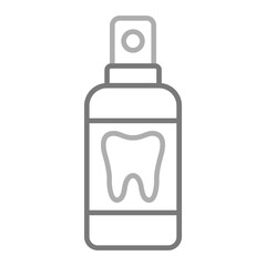 Freshener Greyscale Line Icon