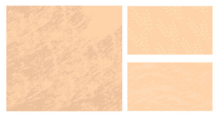 set of patterns in one style of beige color. nude, dusty rose, powder	