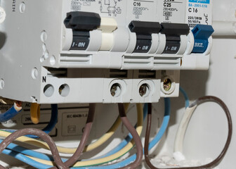 electric switch, candle lit when the light is turned off	