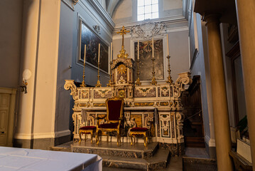 Isernia. Molise. The Church of S. Francesco