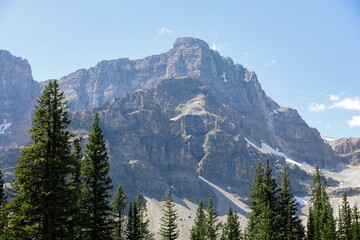 snow covered mountain