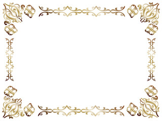 高級感のあるフレーム