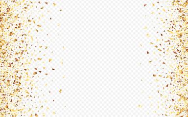 Yellow Tinsel Holiday Transparent Background. Art