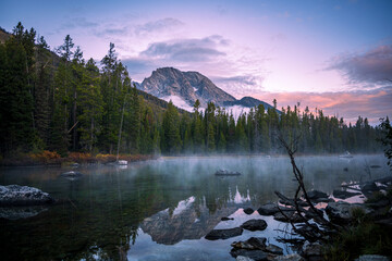 Mountain Lake Sunrise
