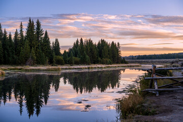Calm Evening Reflect