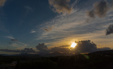 Spectacular photographs of sunsets in Molise, Italy