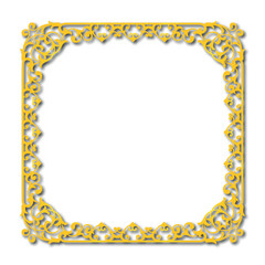 Frame, in the style of an ornament, Vector illustration eps 10, Art.	
