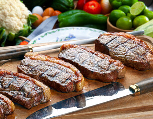 Grilled picanha, traditional Brazilian cut!
