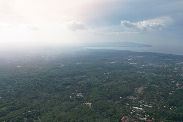 Midday landscape of Managua